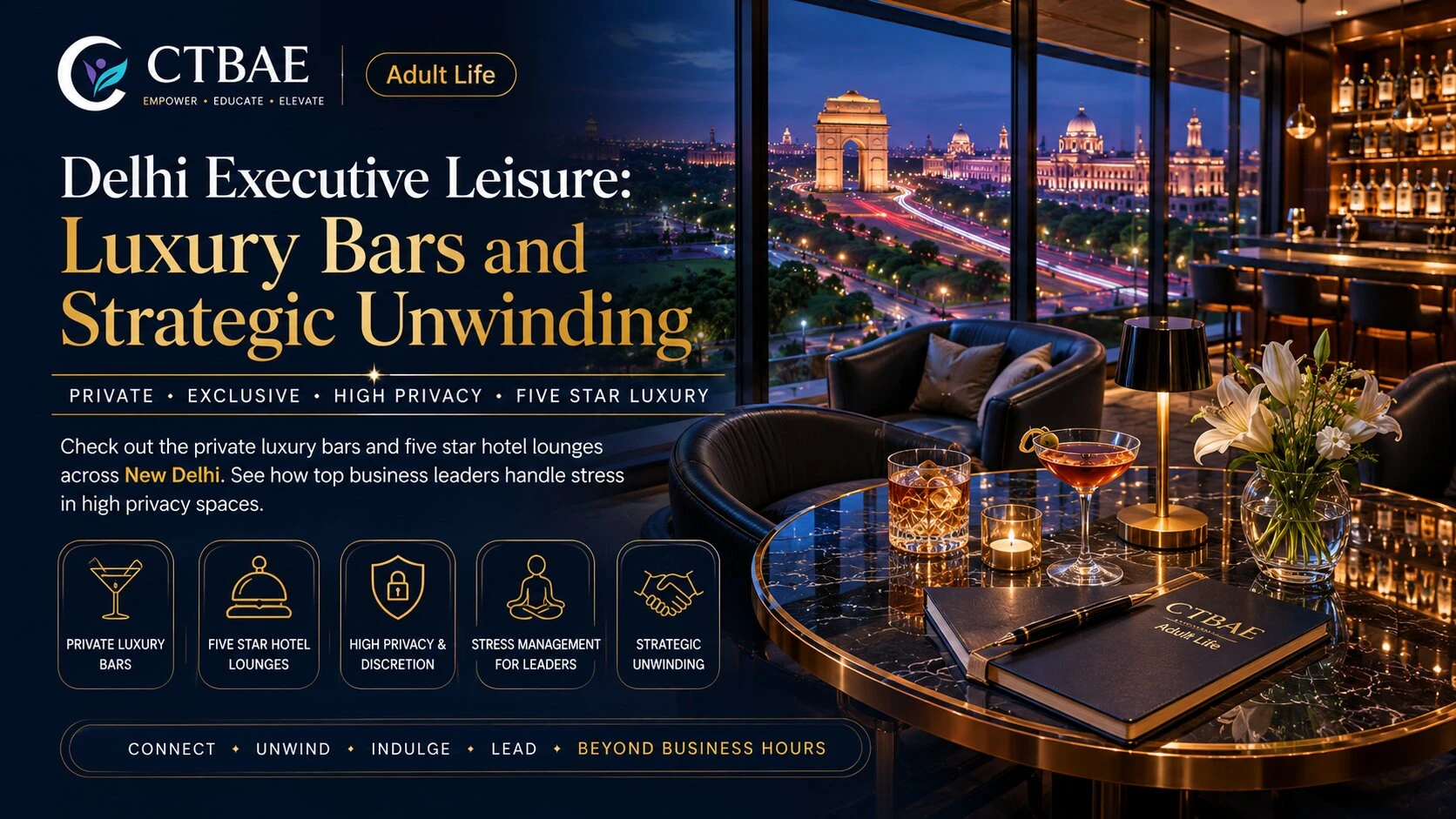 The Diplomatic Enclave: Five-Star Hotel Bars and Premium Networking in New Delhi
